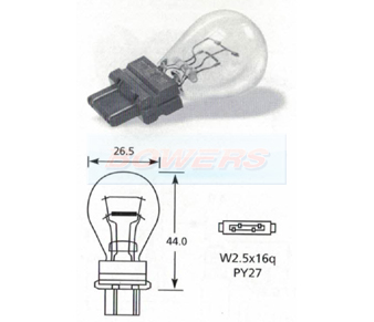 Ring Bulb 12v 27/7w R180