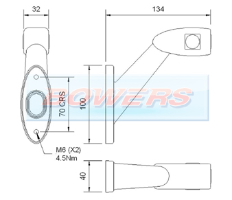 Rubbolite M841 Stalk Marker Light Schematic