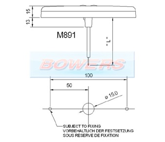 Rubbolite M891 LED Marker Light Schematic