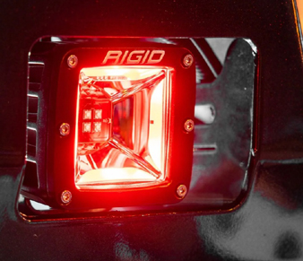Rigid Radiance+ LED Pods RGBW Red