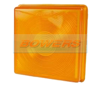 Rubbolite 4851 Square Amber Rear Indicator Light Lens