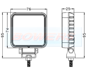 Sentinel SL-09043-12 R23 Reverse/Work Light Schematic