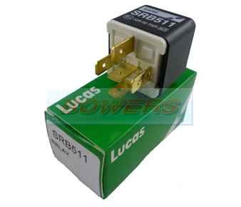Lucas SRB511 24v 5 Pin Change Over Relay