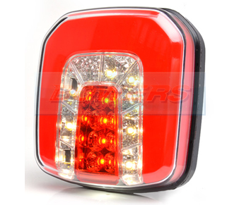 WAS W146 Neon Square LED Rear Combination Light