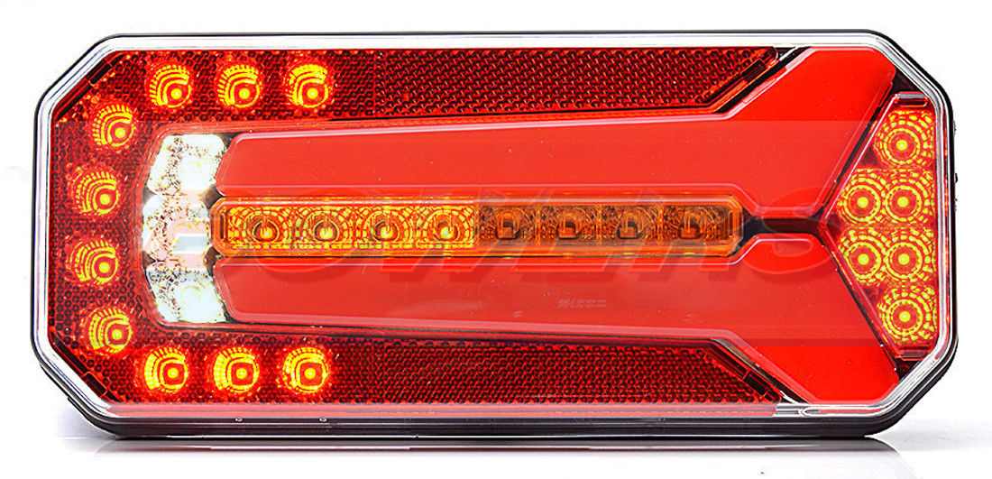 WAS W150DD 12v/24v Neon LED Rear Combination Light Lamp With