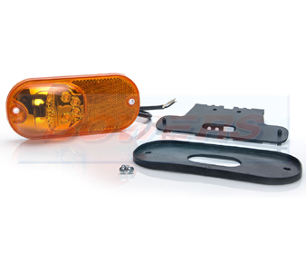 WAS W161 Cat 6 LED Amber Side Marker / Indicator Light 2