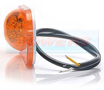 WAS W161 Cat 6 LED Amber Side Marker / Indicator Light 3