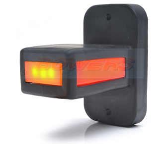 WAS W168.3 LED Red White Amber End Outline Marker Light