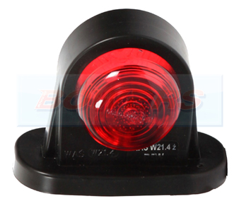 Red/White End Outline Side Marker Light 264