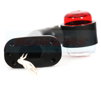 Red/White Stalk End Outline Side Marker Light 265 Rear