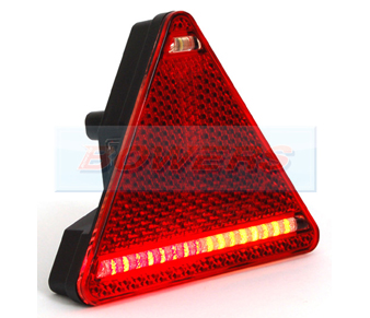 WAS W68P Triangle LED Rear Combination Light
