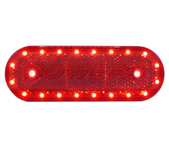 WAS W47WW LED Red Rear Marker Light