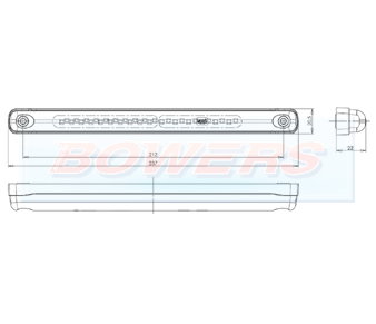 WAS W73 LED Light Schematic