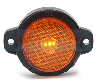 WAS W24RR LED Side Amber Marker Light