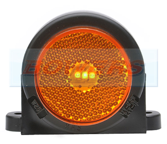 WAS W25RR LED Side Amber Marker Light