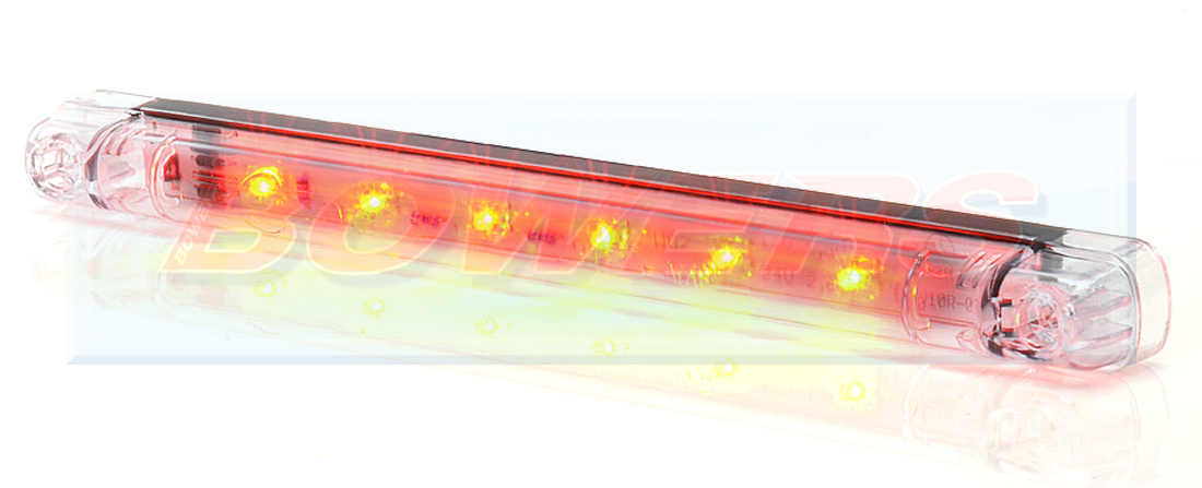 DNA Motoring Red 3BL-DJOU09-LED-RD Full LED 3rd Tail Brake Light Rear Cneter Stop Lamp 