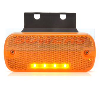 WAS W128 LED Amber Side Marker Light 2