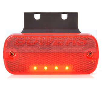 WAS W128 LED Red Rear Marker Light 2