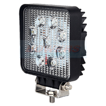 12v/24v 1800 Lumen 9x LED Square Work Lamp Light