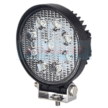 12v/24v 1700 Lumen 9x LED Round Work Lamp Light