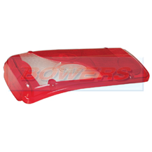 Genuine Vignal 056540 LC8 Rear Left Hand Nearside Combination Tail Lamp/Light Lens For Scania, Mercedes & VW