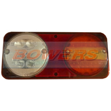 Sim 3165 12v/24v Rear Nearside Universal LED Combination + Fog & Reverse Lamp/Light