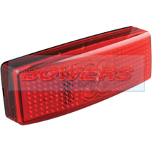 LED Autolamps 1490RM 12v/24v Red Rear Marker Lamp/Light