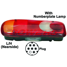 Genuine Vignal 152170 LC5 Rear Combination Tail Lamp/Light Unit For DAF LF Nissan Cabstar Renault Premium Volvo FE FL