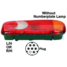 Genuine Vignal 152180 LC5 Rear Combination Tail Lamp/Light Unit For DAF LF Nissan Cabstar Renault Premium Volvo FE FL