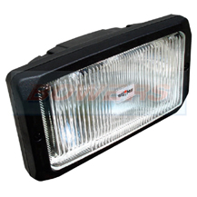 Sim 3225 12v/24v 9.5" Rectangular Fog Lamp/Light With Side/Position Light