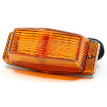 Amber LED Danish Style Double Burner Front Marker Light/Lamp