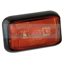 LED Autolamps 58RME 12v/24v Red Rear Marker Lamp/Light