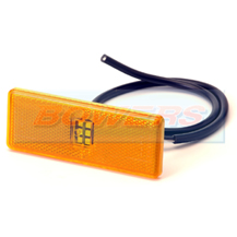 Rubbolite M594 594-01-12 Amber Side Marker Light/Lamp