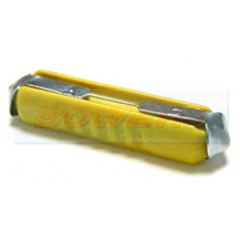 5A Yellow Continental/Ceramic/Torpedo Fuse 10 Pack