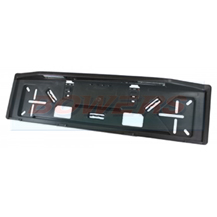 Rubbolite M647 Rectangular Oblong Number Plate Holder With LED Lights