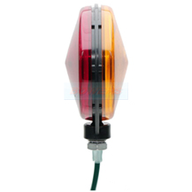 Red/Amber LED Lollipop Earring Mirror Marker Light/Lamp