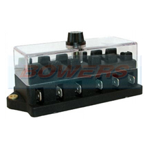 6 Way Standard Blade Fuse Box