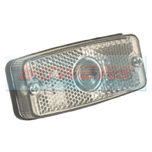 Sim 3129 Clear Front Rectangular Marker Light/Lamp