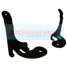 BMW Mini Black Spotlight/Spotlamp Brackets (Pair)