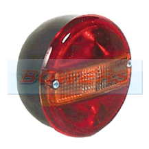 Universal 12v 24v Rear 140mm Combination Hamburger Cheeseburger Lamp Light Without Number Plate Light