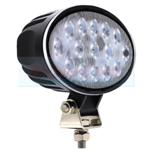 12v/24v Oval 15x LED Work Lamp/Light 75W 5250 Lumen