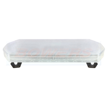 Clear LED Amber Warning Light Bar/Beacon Bar 585mm R65