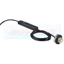 Amber Hide Away LED Strobe Warning Light