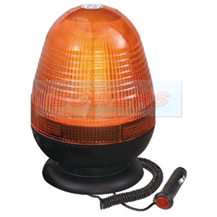 12v/24v Flexi DIN Mounting LED Flashing Amber Beacon ECE R10