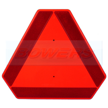 ECE69 Slow Moving Vehicle Reflective Plastic Triangle