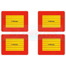 Type 266 (ECE8) Aluminium Reflective European Trailer Marker Boards (x4) ECE70