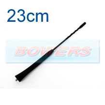 Universal M5/M6 Thread 23cm Anti-Noise Flexible Rubber Base Bee Sting Screw In Car Aerial/Ariel/Arial Antenna