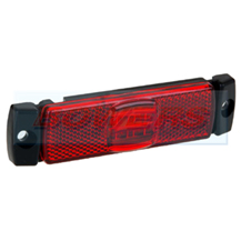 12v/24v Slim Line/Low Profile Red LED Rear Marker Lamp/Light FT-017C