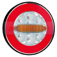 12v/24v Universal LED Glow Ring Rear Combination Hamburger/Cheeseburger Tail Lamp/Light from H Bowers who specialise in automotive components. Order online with next day delivery available in the UK.