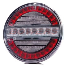 12v/24v Universal LED Rear Hamburger Combined Tail, Fog And Reverse Light Lamp